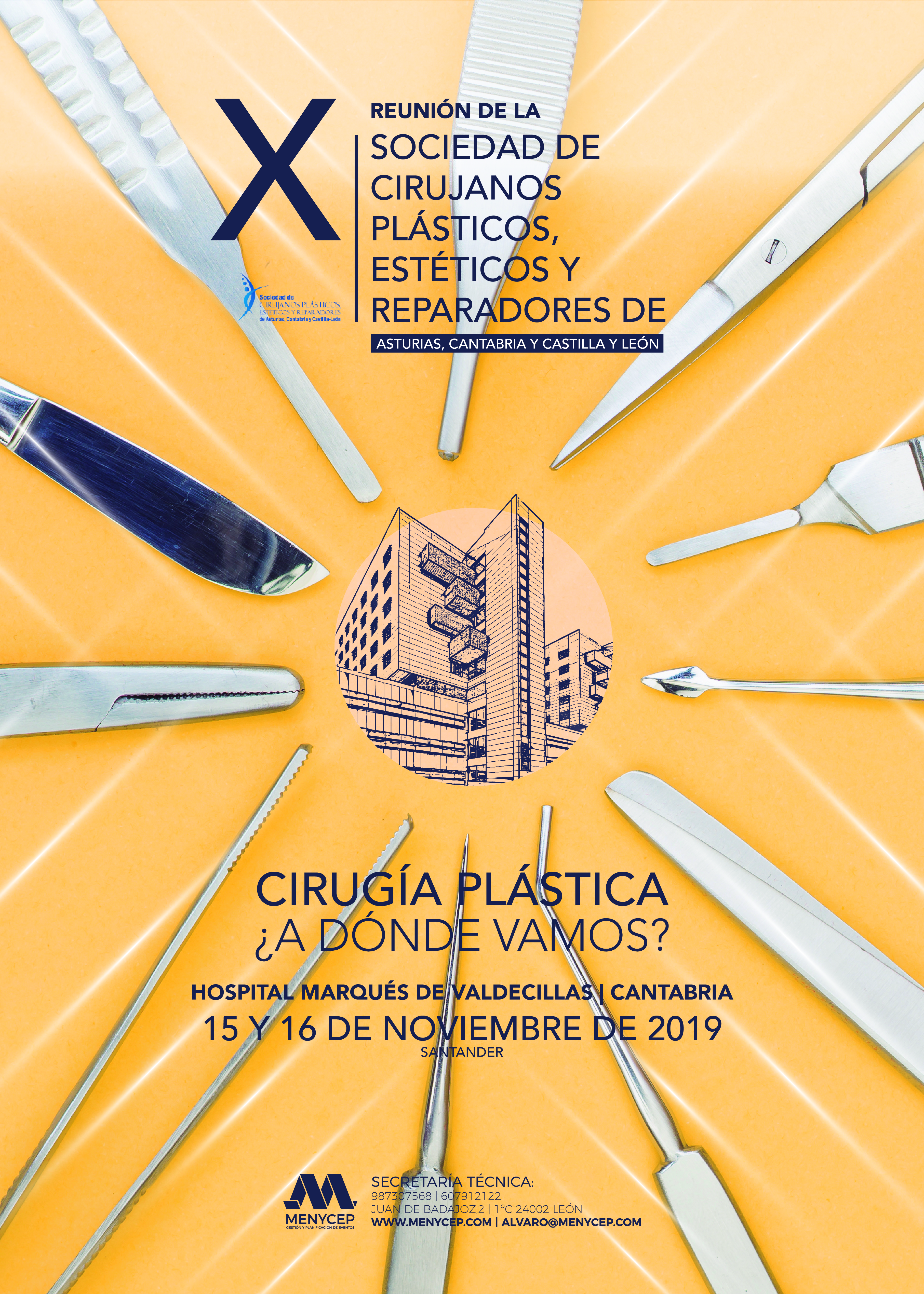 X Reunión de la Sociedad de Cirujanos Plásticos, Estéticos y Reparadores de Asturias, Cantabria y Castilla y León