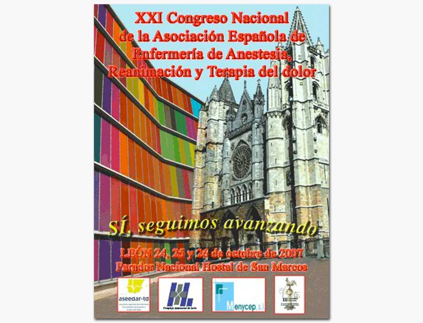 XXI Congreso Nacional de la Asociación Española de Enfermería de Anestesia, Reanimación y Terapia del Dolor
